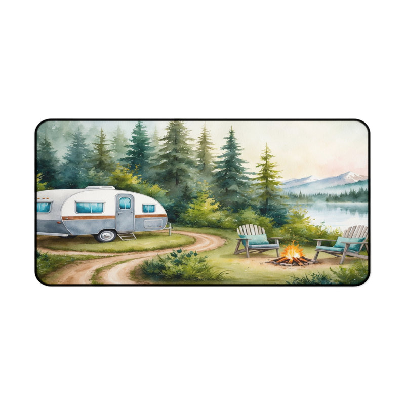 Polyester Desk Pad, 23.6x13.8