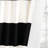 Uinta Metro Contemporary Contrast Striped Printed Room Darkening Cotton Curtains-Single Panel-935599039-935599030