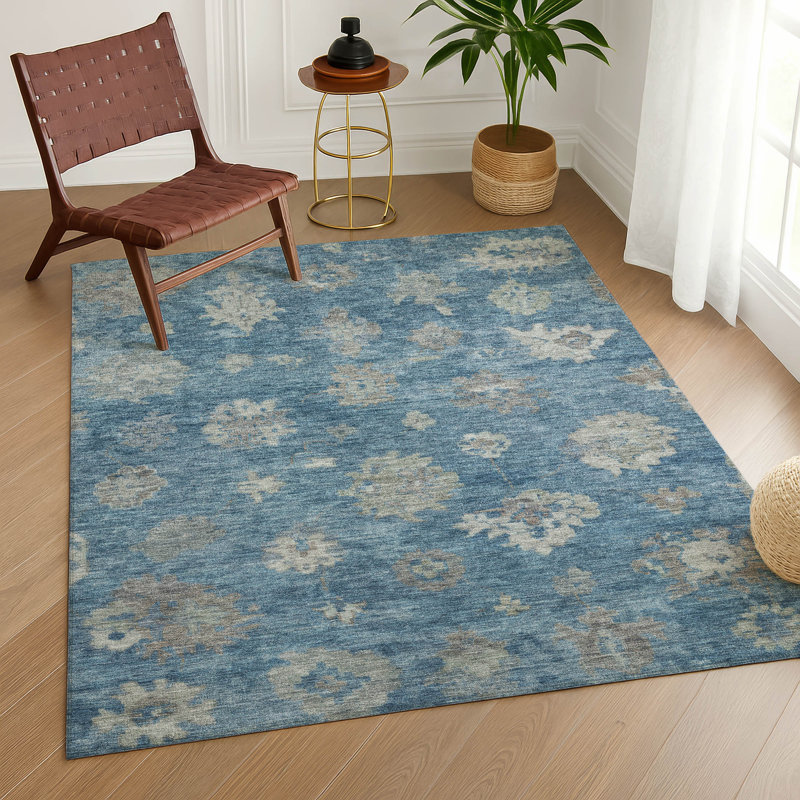 Machine Washable Indoor/Outdoor Chantille ACN2305 Global Rug, Rectangle 10' x 14'