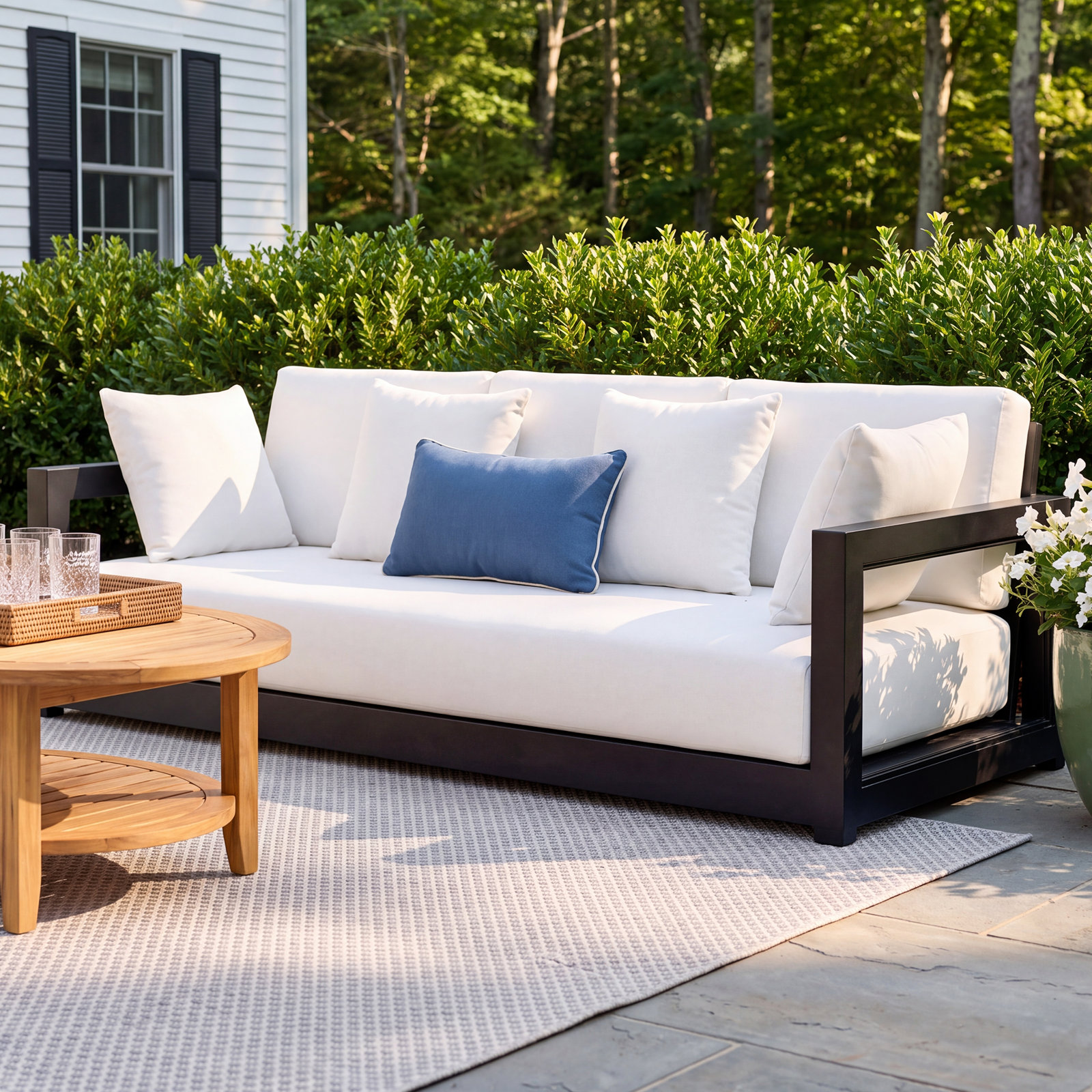 Melrose 77" Patio Sofa