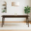 Table de salle à manger rectangulaire Mid-Century moderne - pin (72 po / 1830 mm)-1467963699