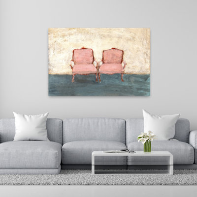 Twins Abstract Contemporary Wall Art