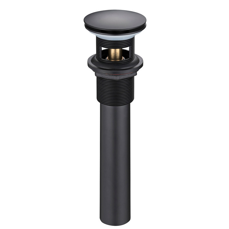 2.4'' W Drain Stopper, Matt Black