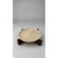 Serving Bowl With Wooden Feet-1829677503