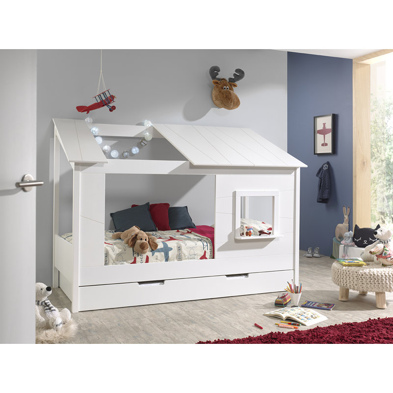 Baumhaus European Single (90 x 200cm) House Beds by Vipack