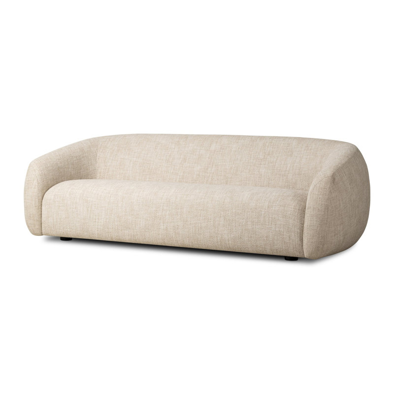 Channing Sofa, Yuma Cream 96% Polyester/4% Acrylic