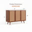 Buffet avec 3 portes et rangement