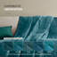 Couverture légère en duvet synthétique avec bordure en satin -61928215-21365929