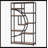 Freestanding Bookshelf, 68.9" Etagere Bookcase With 9 Open Shelves-753809342