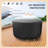 Round Patio Table & Chair Set Cover, Waterproof UV-Resistant Outdoor Furniture Cover-2009620036