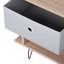 Clairville 39cm W Manufactured Wood Bedside Table-1035007345
