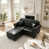 Black+2seat+1ottoman est en rupture de stock