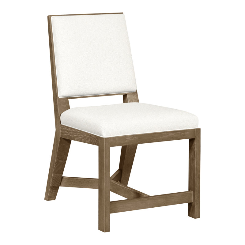 Thom Filicia Home Upholstered Back Side Chair, Hampton, Kennelly Snow