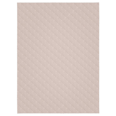 Linara Geometric Area Rug in Beige
