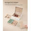 Jewellery Box Organiser, 2-Layer Jewellery Storage Case With Removable Tray