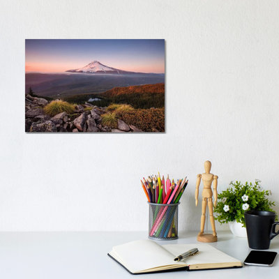 Kingdom Of A Mountain - Mount Hood, Oregon by Stefan Hefele - Wrapped Canvas Print