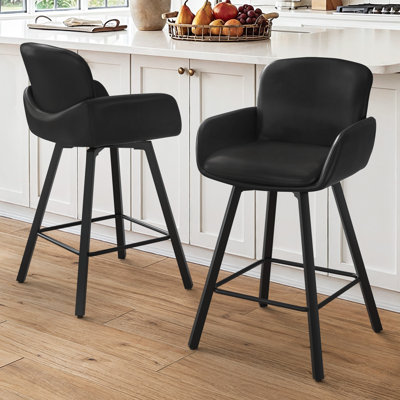 Tabouret de bar rotatif Nicola