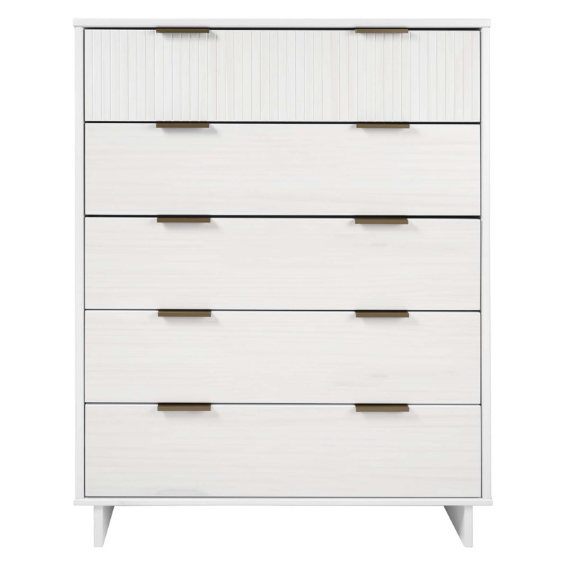 Commode blanche, Blanc
