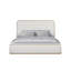 Lit tapissier - Caramel et sable blanc-261240310