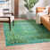 Tapis oriental vert Bitteridge