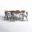 Gordonsville 6 - Person Solid Wood Top Four Leg Dining Set-91377000-91376992