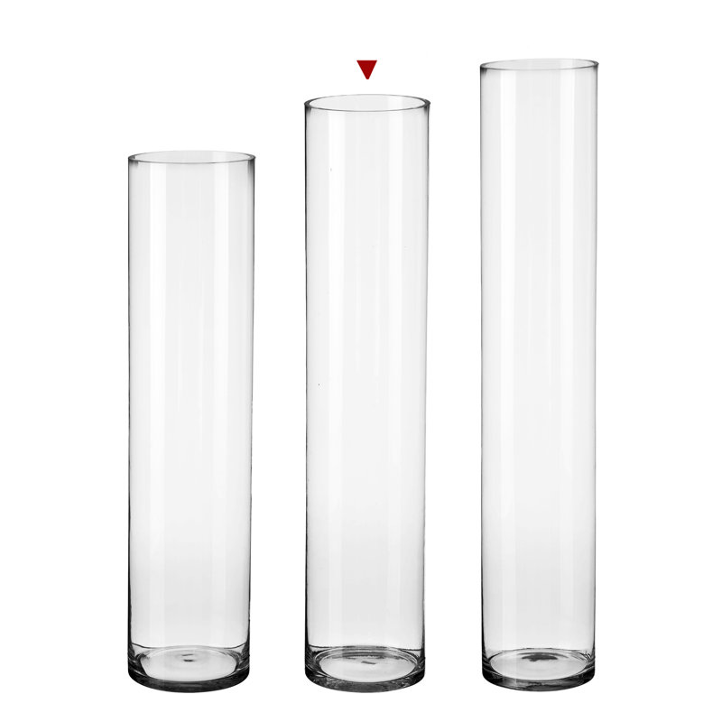 Emit Glass Jar, 80cm H x 15cm W x 15cm D