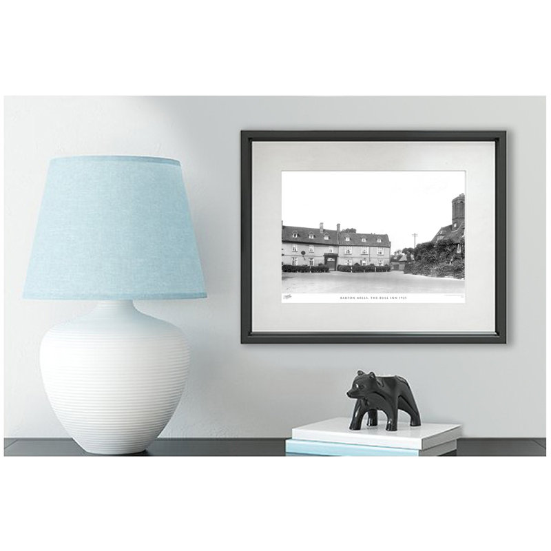 Barton Mills, The Bull Inn 1925 - Single Picture Frame Print, 60cm H x 80cm W x 2.3cm D