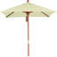 Parasol de marché carré 6 pi Yaritza-1278255351