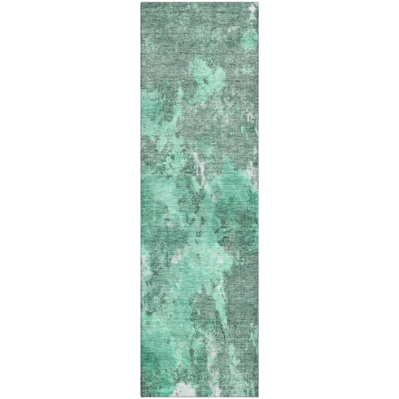 Premium Machine Washable Lubbers AMF1756 Modern Rug, Runner 2'3" x 7'6"