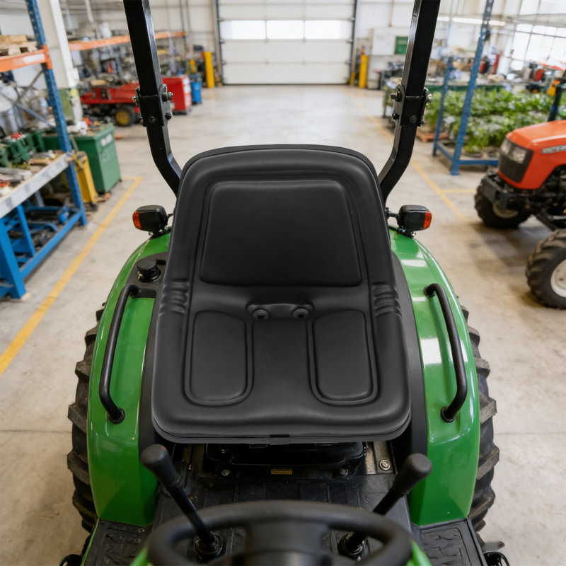Universal Tractor Seat, Tractor Seat with Drain Holes, Forklift Seat Replacement
