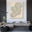 «Breakwater Bay Johnston», art sur toile tendue par Johnstons Map of Ireland-2063975155