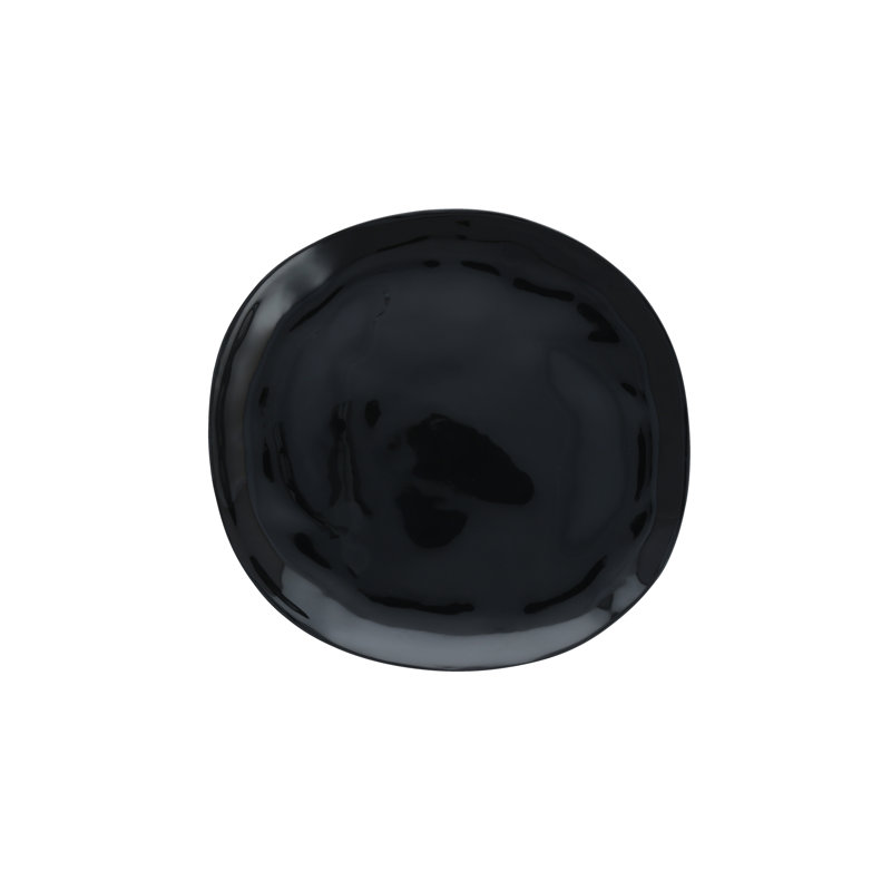 Fortessa Sandia 11" Melamine Dinner Plate, Obsidian
