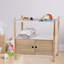 Jorawar 76.5cm H X 70cm W Toy Storage Kids Bookcase