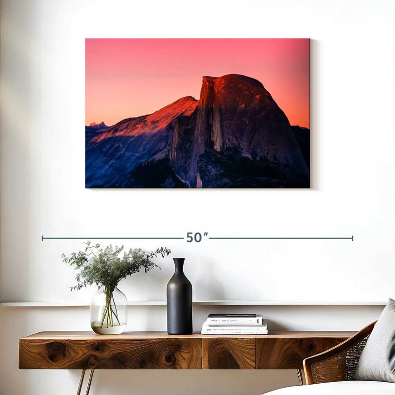 Demi-dôme d'Alvord Alpenglow, H 24 po x l 36 po