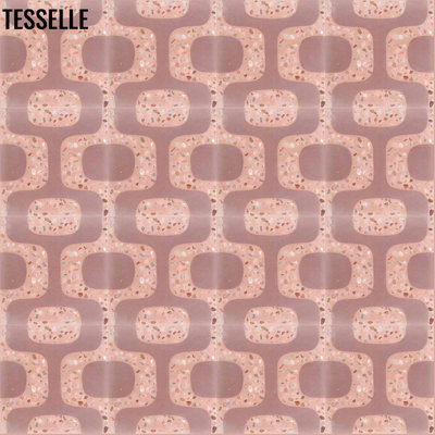 Ipanema 8" x 8" Cement Patterned/Concrete Look Wall & Floor Tile