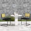 Polyester Upholstered Dining Chair