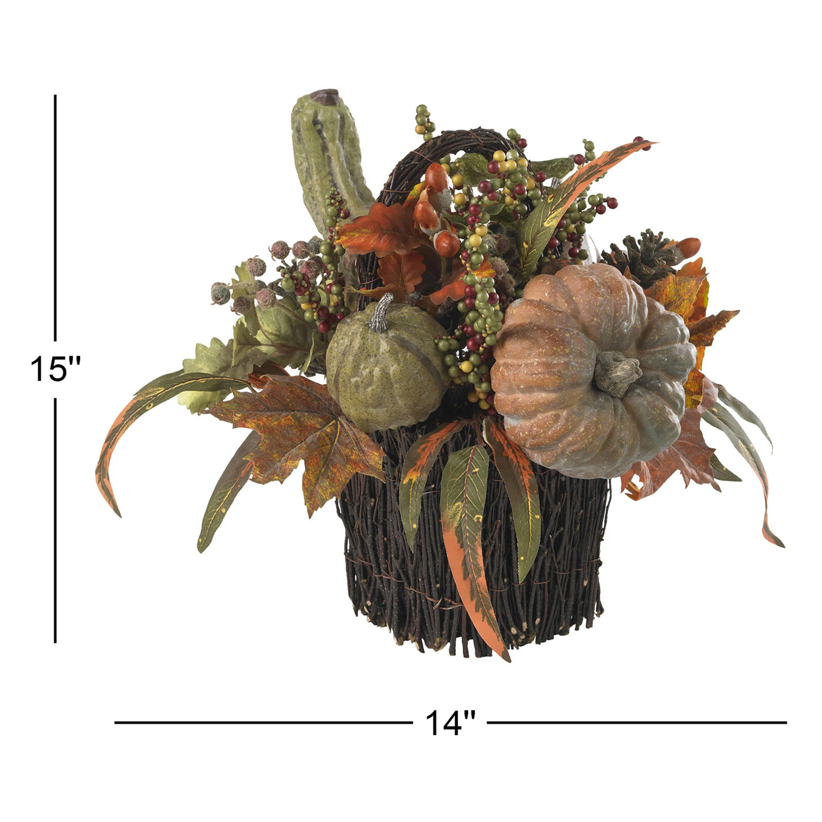Berry Mixed Floral Arrangement