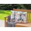 VEREZZI Indoor / Outdoor Floral Square Cushion
