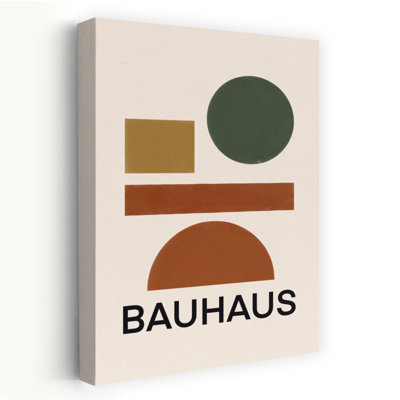Modern Geometric Balance Abstract Contemporary Geometric Wall Art Print