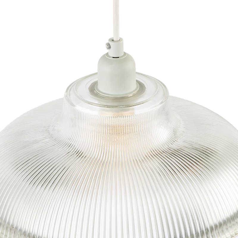 12cm H Glass Novelty Pendant Shade ( No Direct Attachment Method ) in Clear