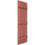 Vinyle à vie, panneaux standard à quatre planches jointes, volets Board-n-Batten, avec œillets d'installation et vis assorties (par paire)-15752666-15752672