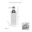 Ensemble d'accessoires de salle de bain Modern Shiny, 3 pièces