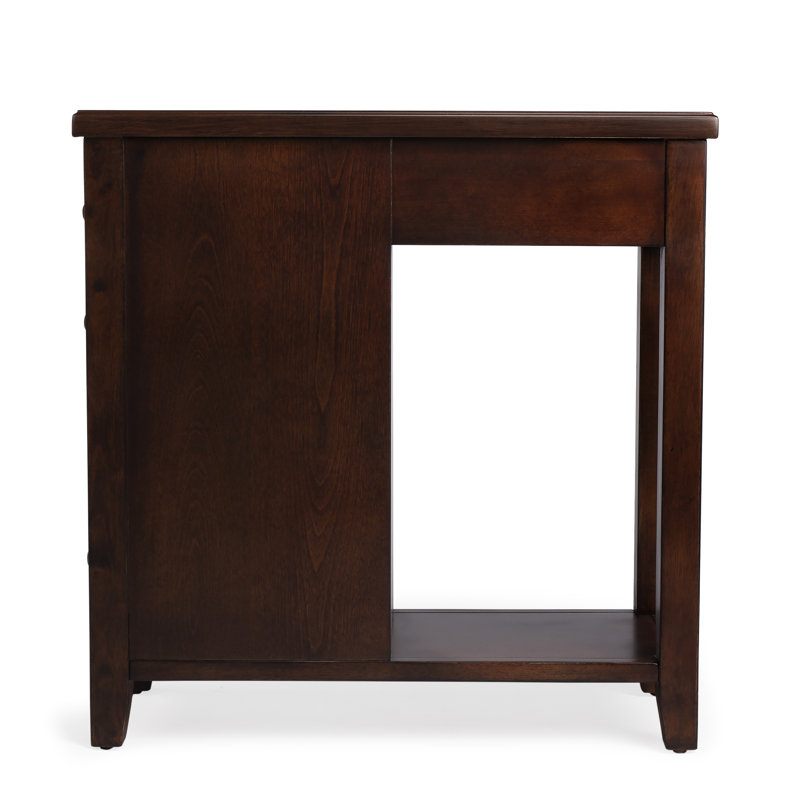 Kelton 4 Drawer Side Table, Cherry