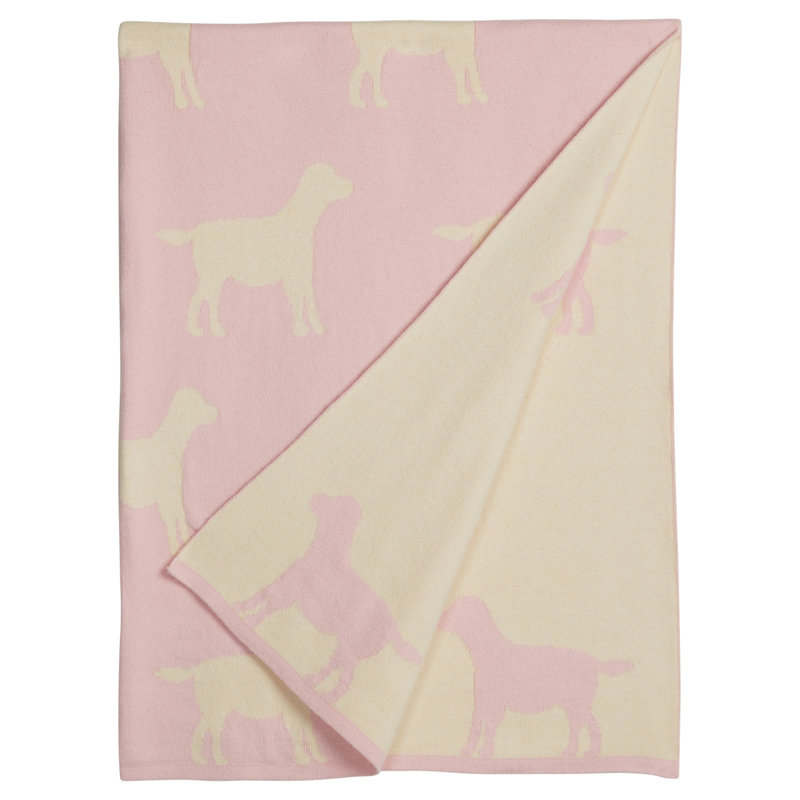 Couverture de chambre de bébé rose Lab