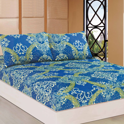 Star Gazing Microfiber Damask Sheet Set