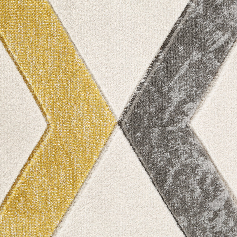 Good Vibes Geometric Area Rug, Rectangle 160cm x 220cm