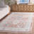 Huguenot Machine Washable Oriental Area Rug-1506373113
