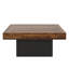 Table basse à DEL 35,4 pouces Farmhouse Square