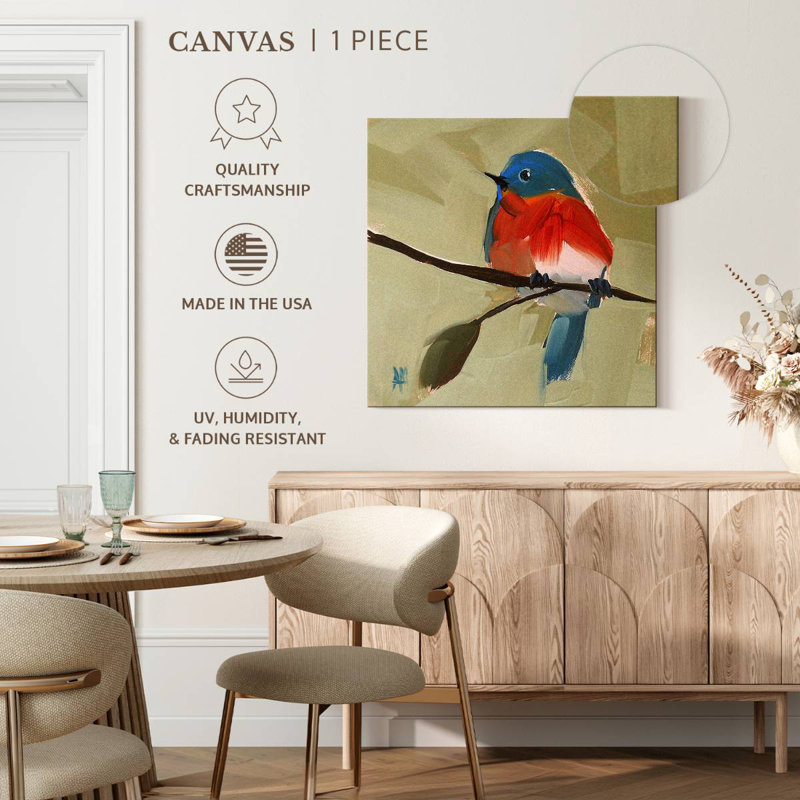Brampt Bluebird, 30" H x 30" W