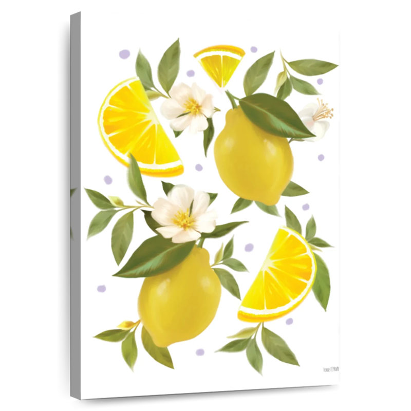 Yarlin citron citron botanique, H 45 po x l 30 po